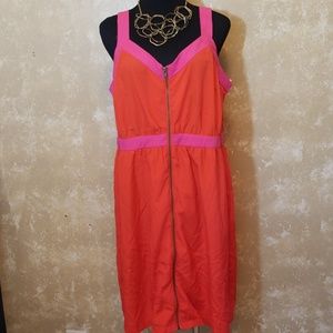 FOREVER 21 PLUS Color Block Dress sz 1x♡